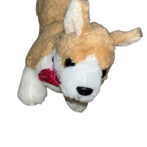Aurora 6” plush corgi puppy dog toy